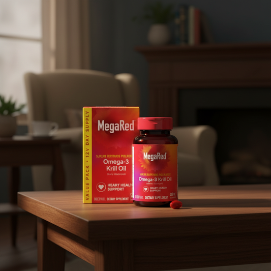 MegaRed Omega-3 Krill Oil 350mg – 130 Softgels