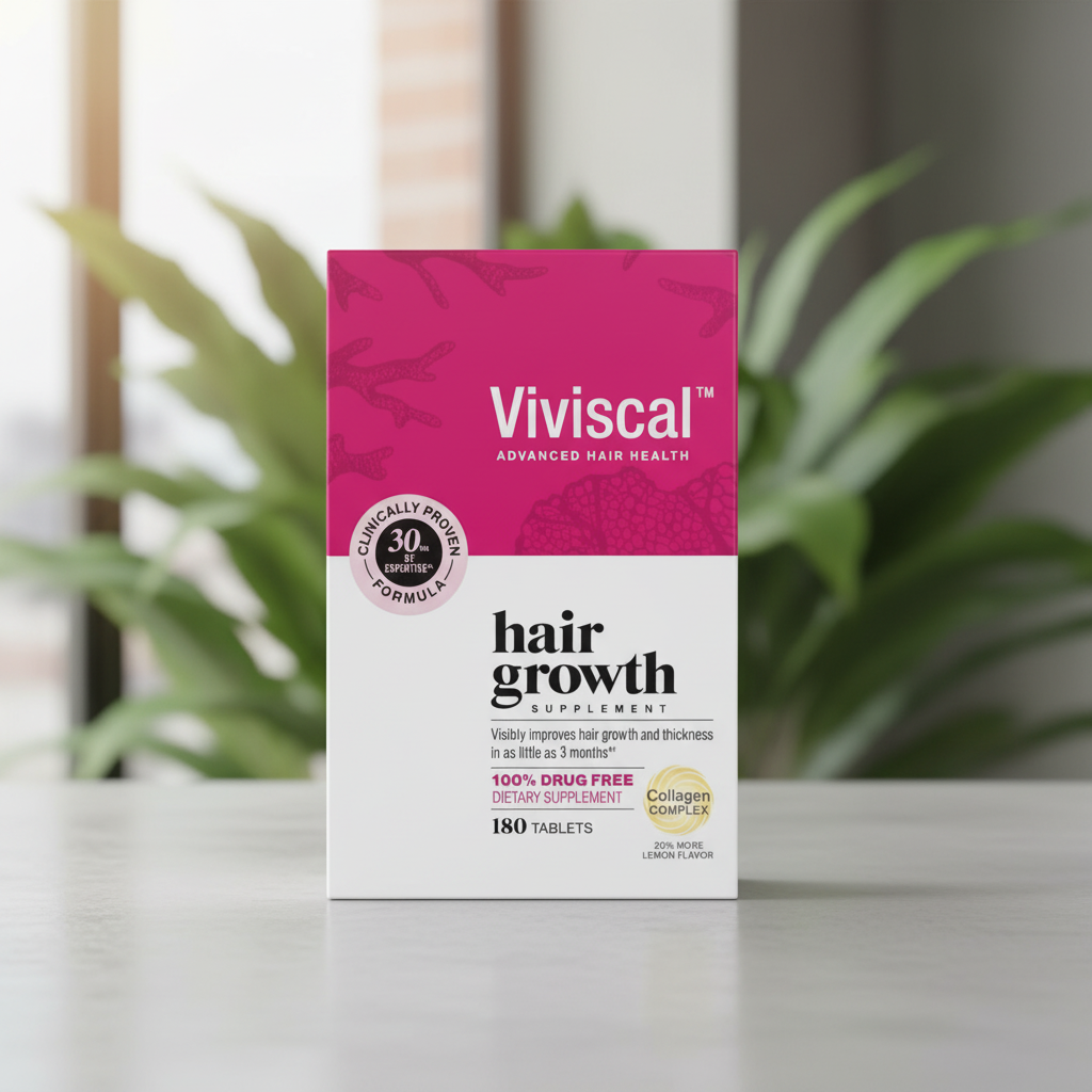 Open Box Viviscal Hair Growth Supplements for Women with Collagen – 150 Tablets | Hair Thickening & Growth Support | Exp 2027