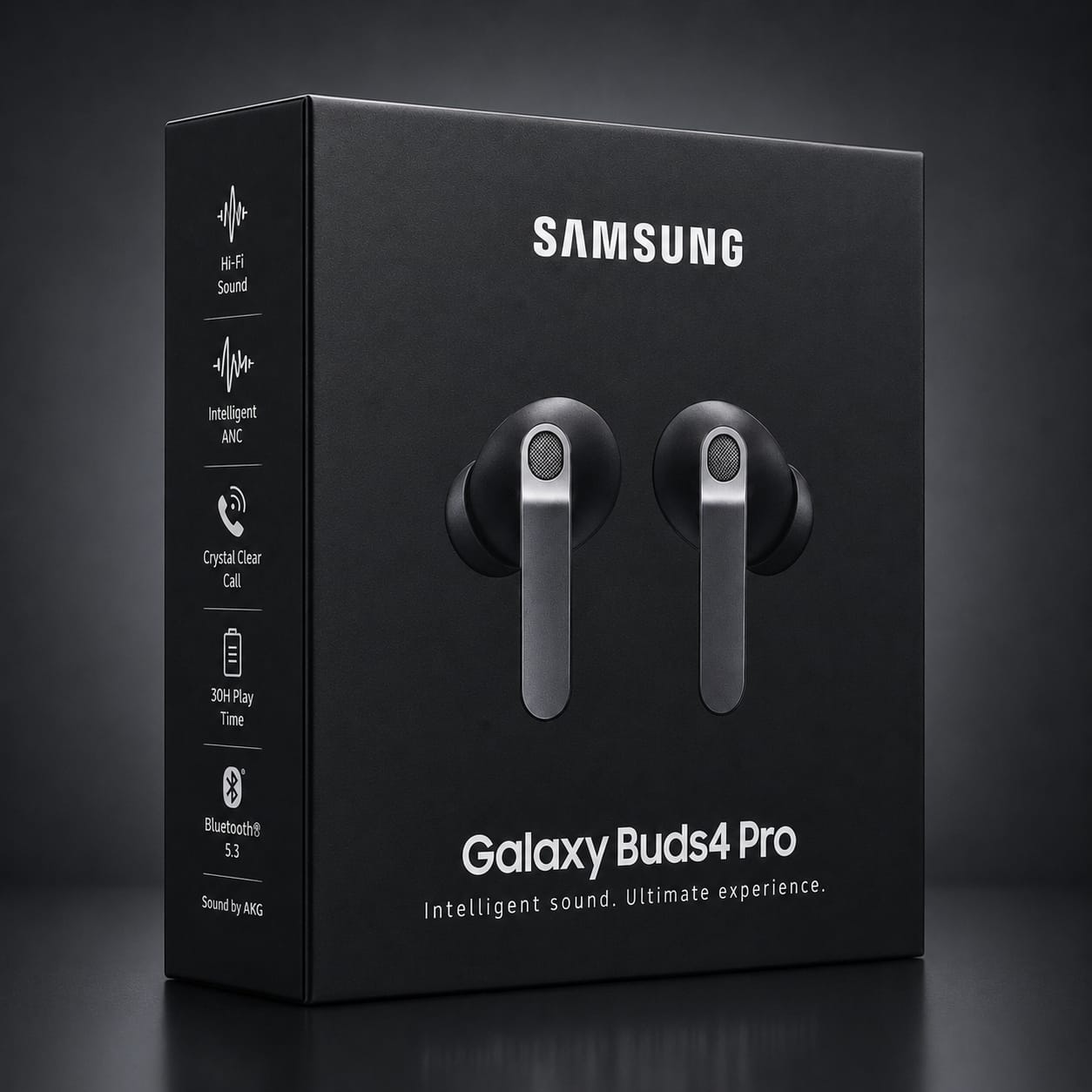 Samsung Galaxy Buds4 Pro True Wireless Earbuds – New Sealed – Pink Gold – Premium Bluetooth Earbuds