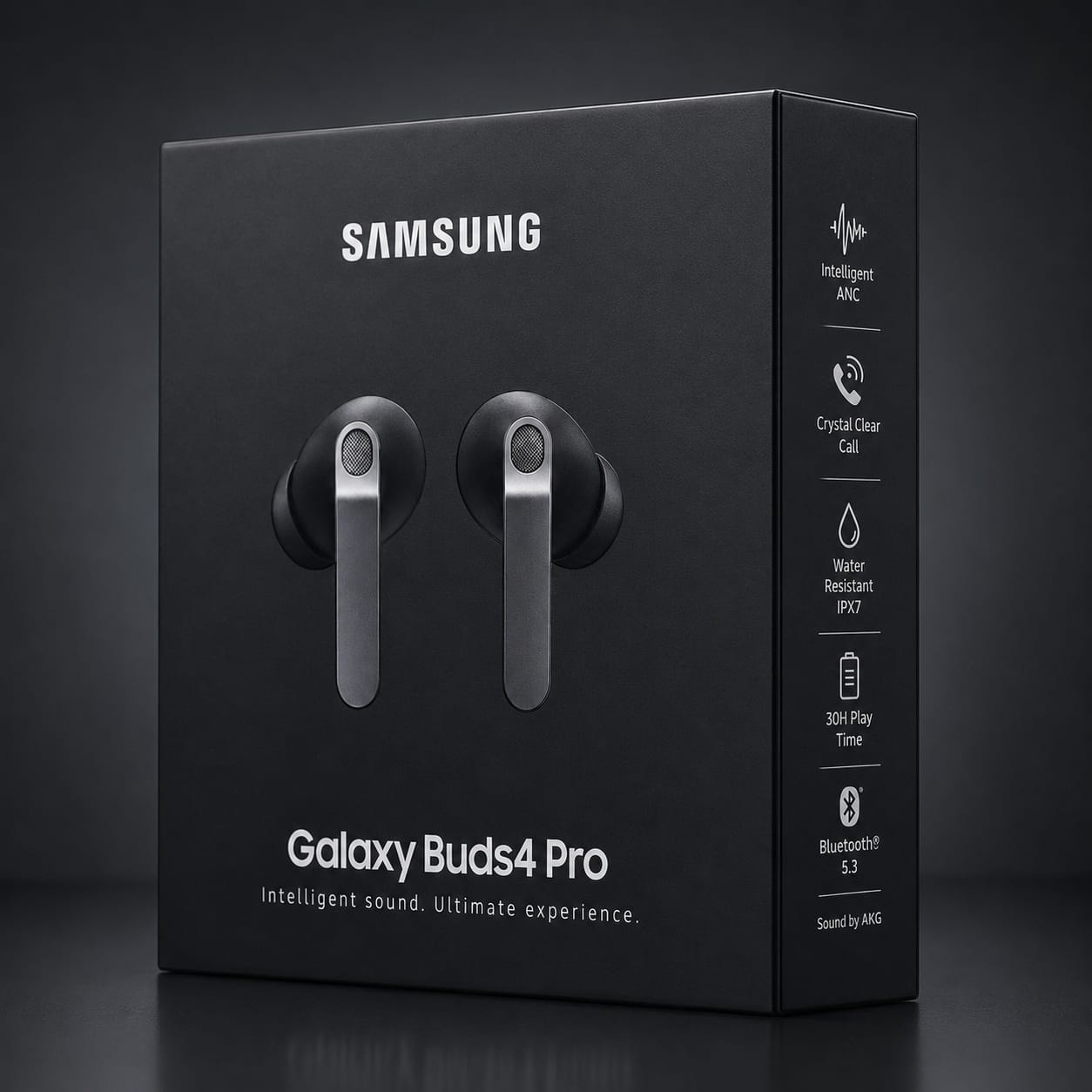 Samsung Galaxy Buds4 Pro True Wireless Earbuds – New Sealed – Pink Gold – Premium Bluetooth Earbuds