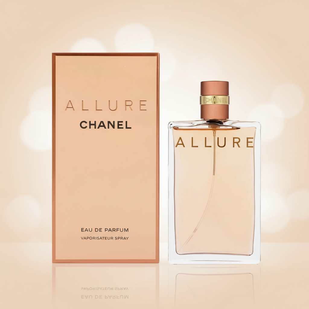 Allure by Chanel for Women Eau De Parfum Spray / 100ml Luxury Floral Amber Fragrance