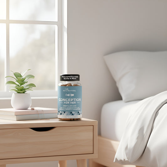 Conception for Her Fertility Supplements for Women – Supports Ovulation, Hormonal Balance & Reproductive Health | Prenatal Fertility Vitamins