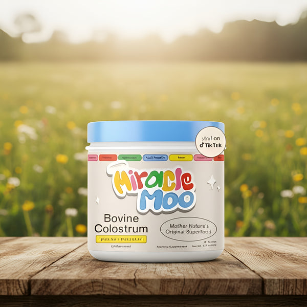 Colostrum Supplement – Gut Health • Immune Support • Hair Growth & Beauty • 60 Softgels