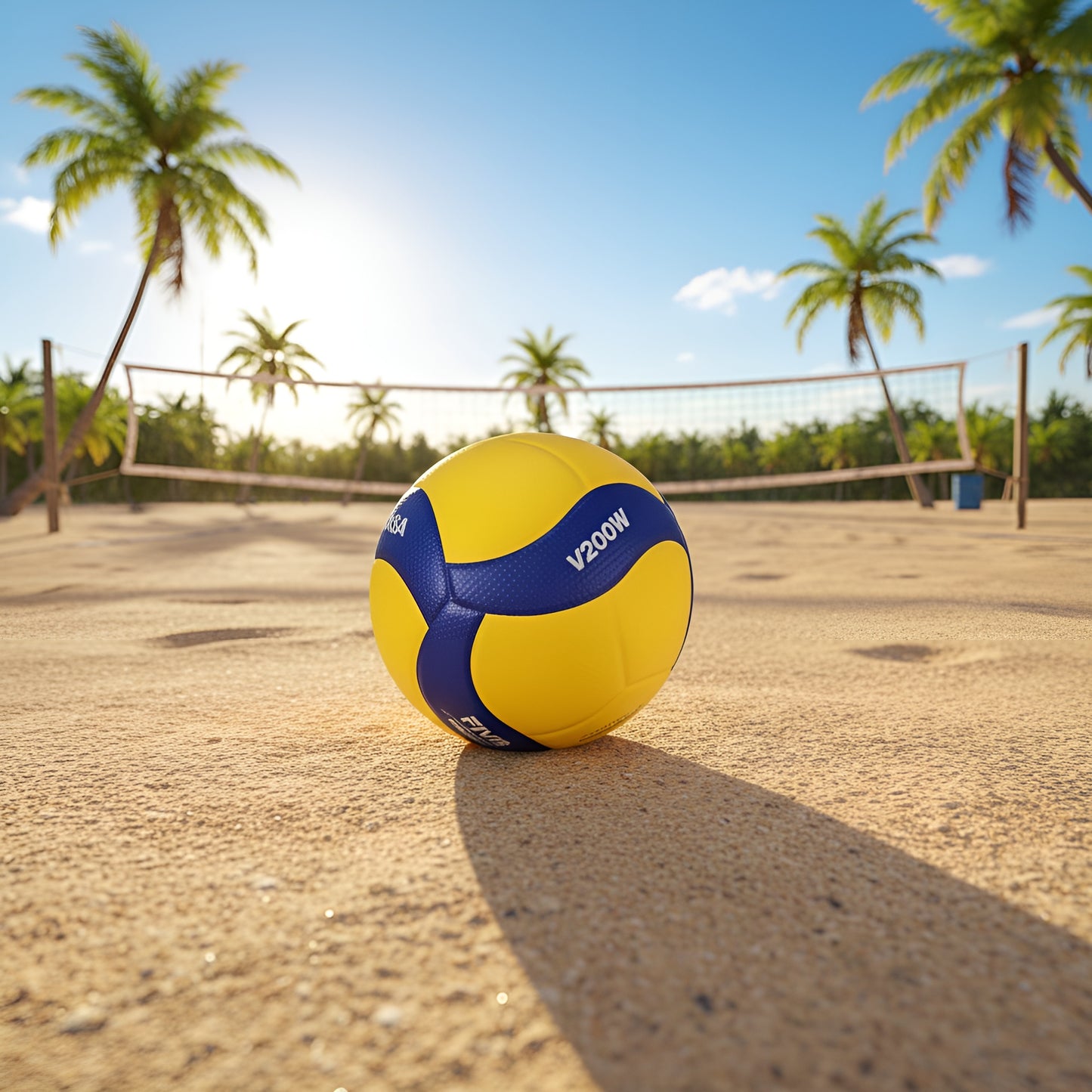 Mikasa V200W 2020 Official FIVB Indoor/Outdoor Volleyball – /Yellow