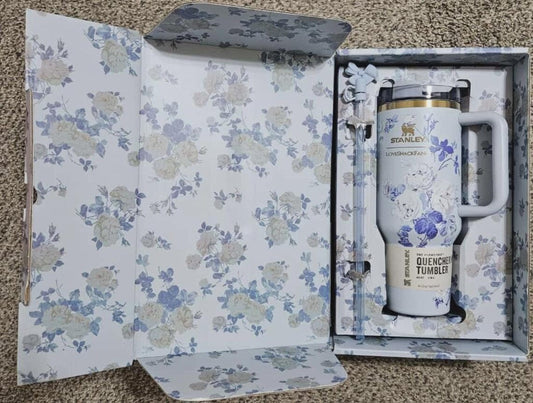 Stanley x Love Shack Fancy 40oz Tumbler Quencher – Floral Limited Edition