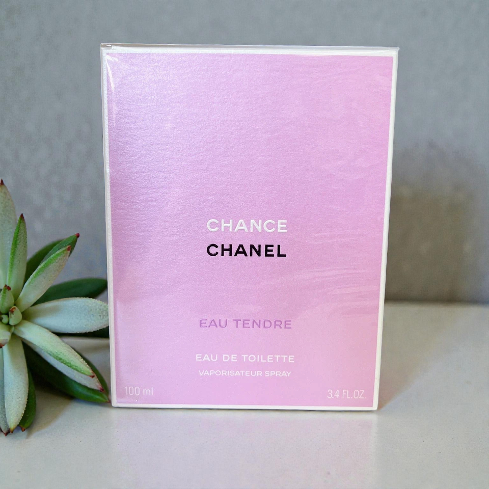 Chanel Chance Eau Tendre Eau de Toilette Spray 3.4oz/100ml NEW FRESH