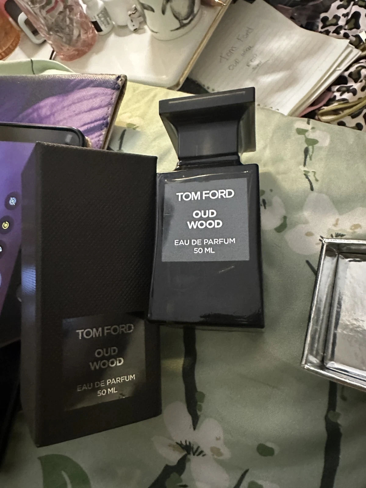 Tom Ford Oud Wood Eau de Parfum Spray for Men & Women – 3.4 oz