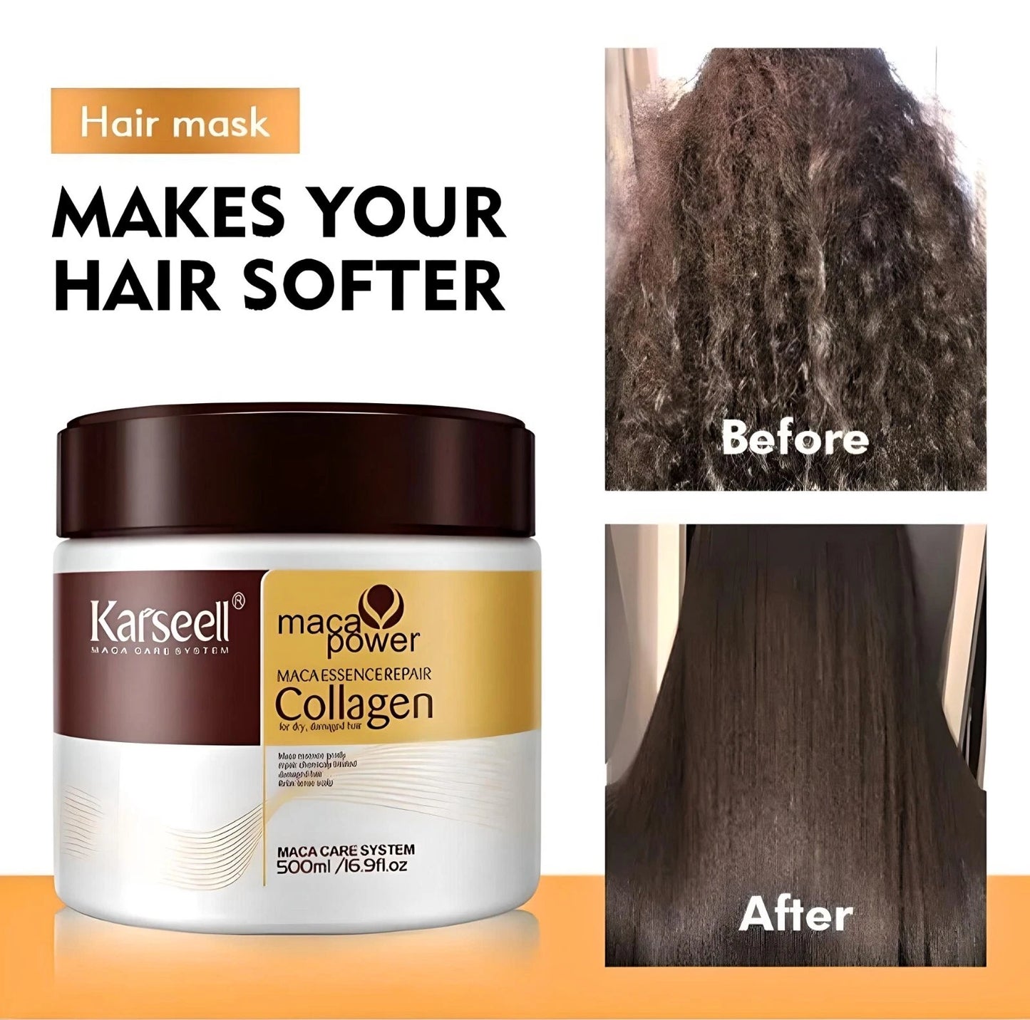 Karseell Hair Repair Mask with Argan Oil, Collagen